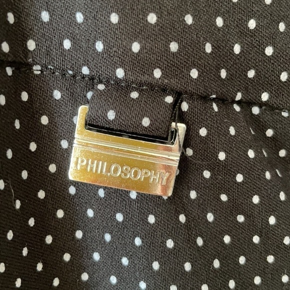 philosophy cropped polka dot pant / M - Picture 4 of 4